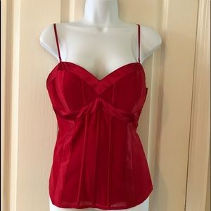 Bebe Red Camisole